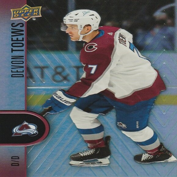 Devon Toews NHL Hockey Card Collection - 3 Colorado Avalanche Cards - Picture 3 of 4